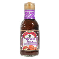 Kikkoman Teriyaki Sauce mit geröstetem Knoblauch (LILA) 250ml
