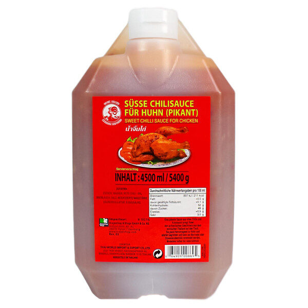 Cock Süsse Chilllisauce Kanister 4,5L