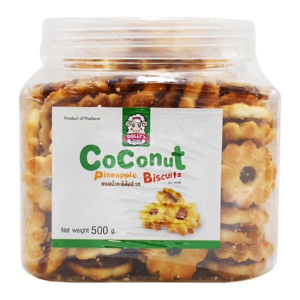 Dolly´s Thailändische Kokos Ananas Biscuit 500g