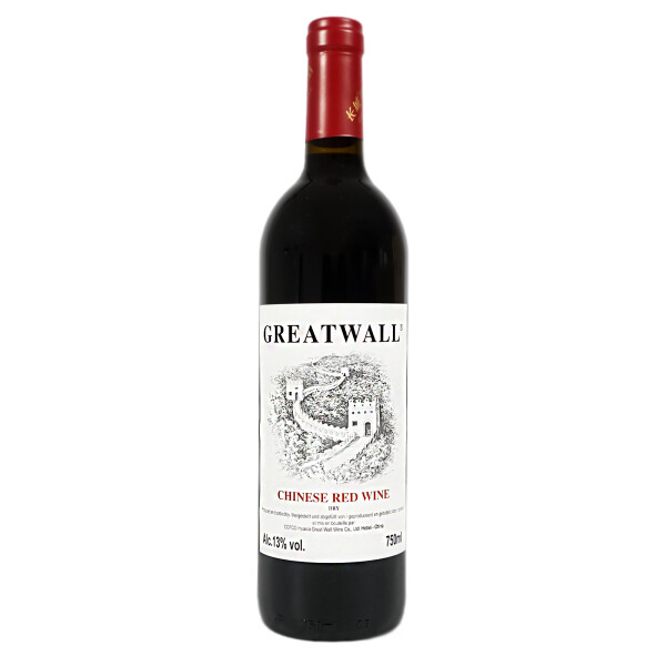 Greatwall Rotwein 750ml 13% Alc.