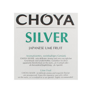 Choya Silver Pflaumenwein 10 L