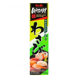 S&B Wasabi Paste 10x43g