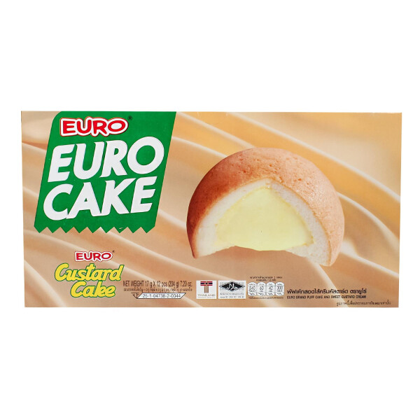 Euro Cake Custard 204g