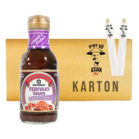 Kikkoman Teriyaki Sauce mit geröstetem Knoblauch 6x250ml