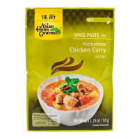 Asian Home Gourmet Würzpaste VIETnamesisches Curry Huhn 6x50g