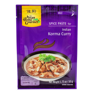 Asian Home Gourmet Würzpaste KORMA Curry 6x50g