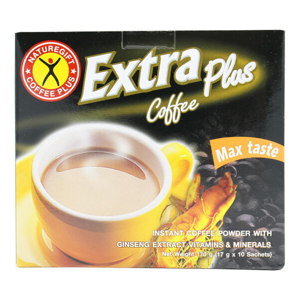 Instant Extra Plus Coffee Mix Powder mit Ginseng Extrakt 170g