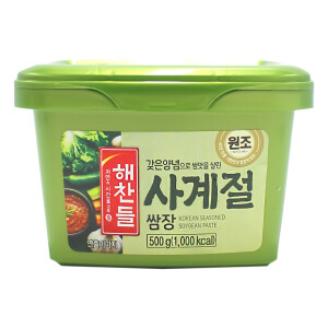 Koreanische Ssamjang Sojabohnenpaste gewürzt 500g
