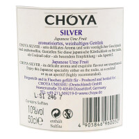 Choya Silver Pflaumenwein aromatisiert 500 ml