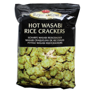 Angebot Royal Orient Hot Scharfe Wasabi Reiscracker 150g