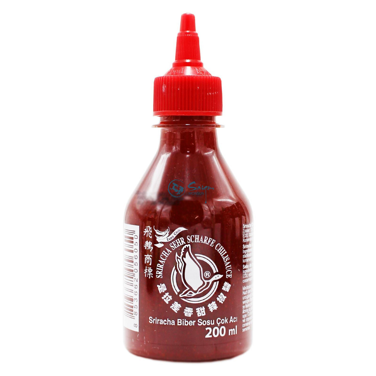 Flying Goose Sriracha Chilisauce sehr scharf 200ml, 2,69