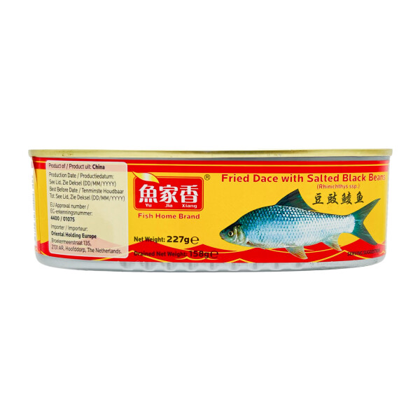 Yu Jia Xiang Frittierter Hasel Fisch mit schwarzen fermentierten Bohnen 227g/ATG158g