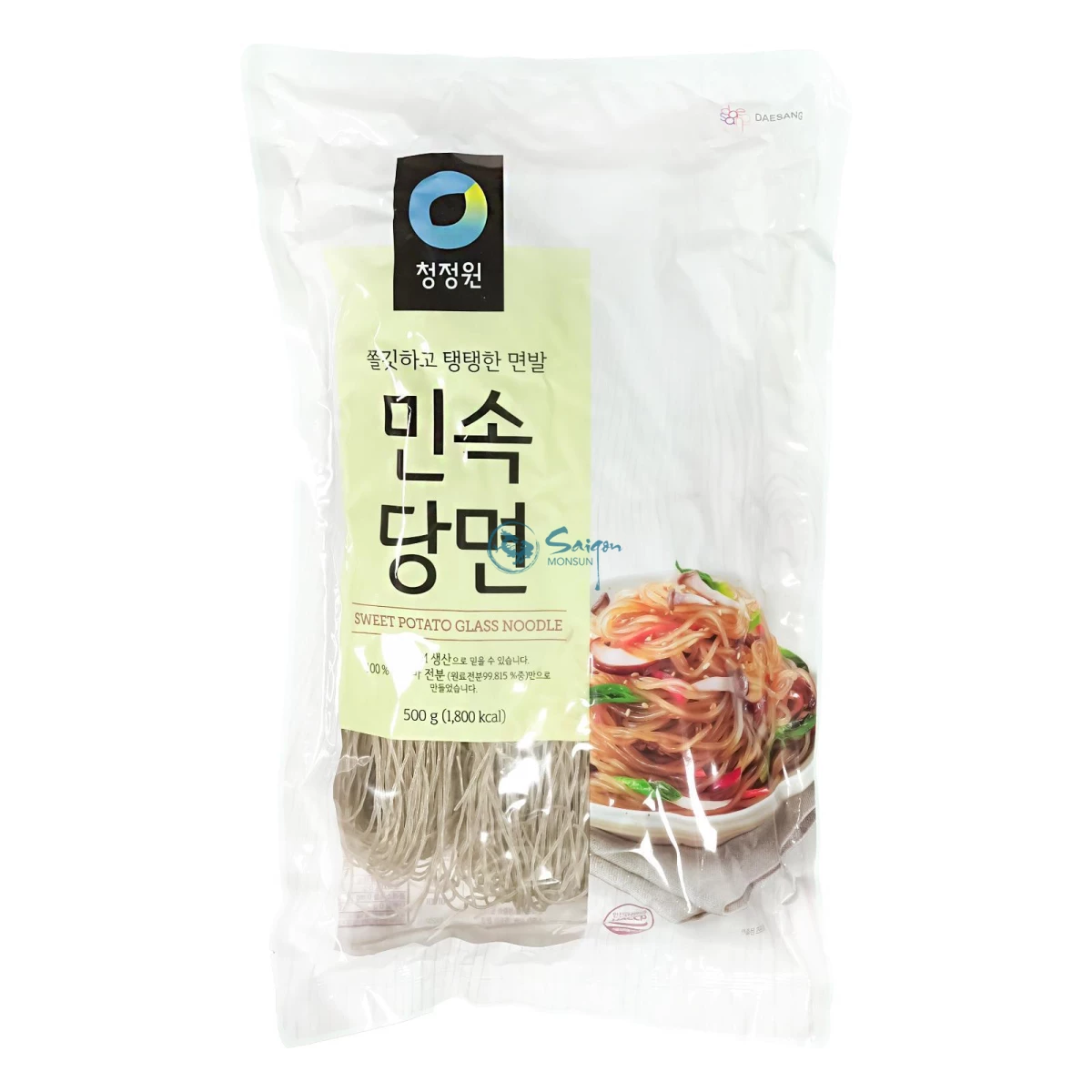 Eine Packung koreanischer Süßkartoffelnudeln (Minsok), 500g