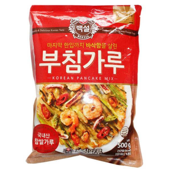 Beksul Herzhaftes Pancake Mix koreanisch Buchim 500g