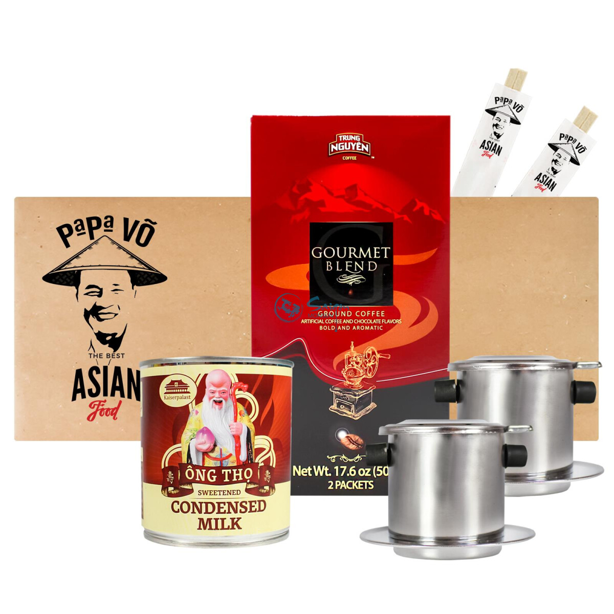 Trung Nguyen Vietnam Kaffee Set! Gourmet...