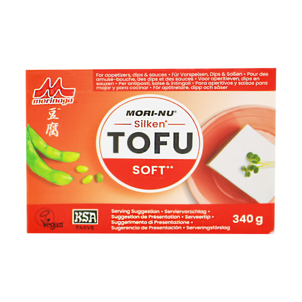 Angebot, MHD Sep 2022! Mori-Nu Silken Tofu soft Seidentofu weich ROT 12x340g
