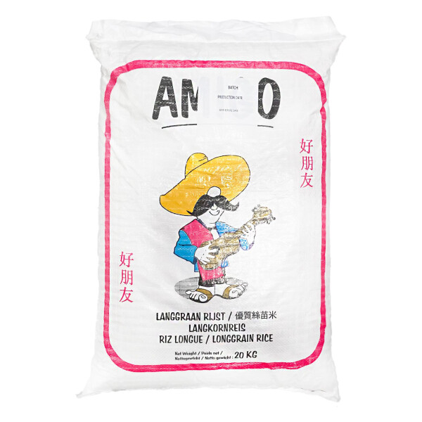 Amigo Langkornreis 20kg (körniger Reis)