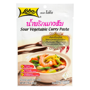 Lobo Thai Curry Paste für Saures Gemüse 50g