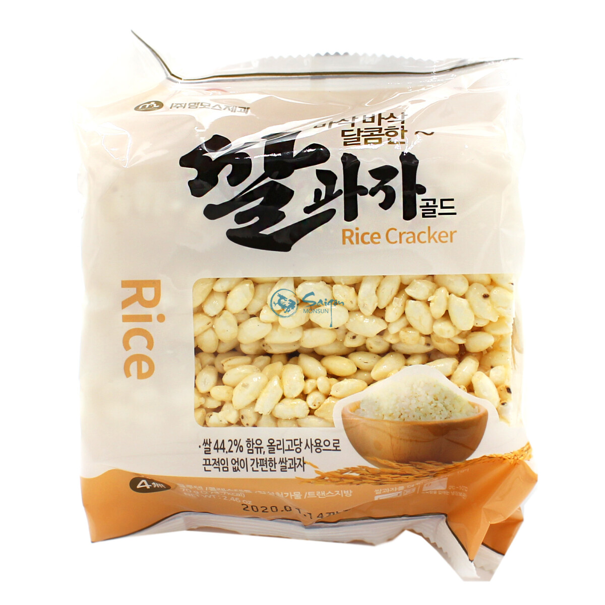 Mammos Koreanische Reis Cracker 70g