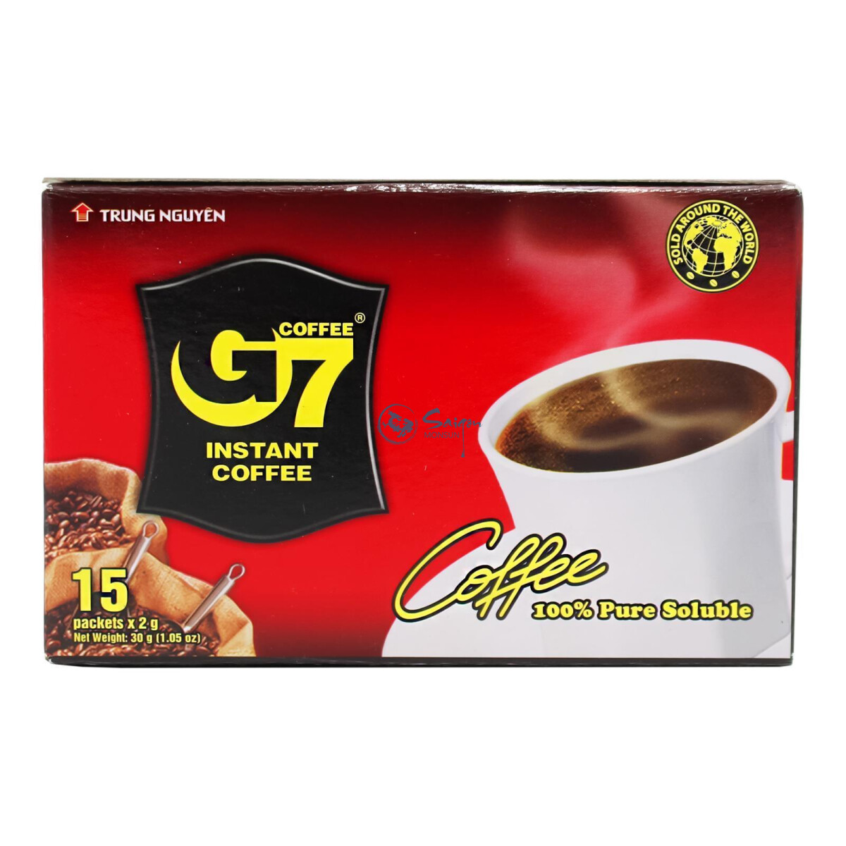 Trung Nguyen Vietnamesischer Instant Kaffee schwarz 30g