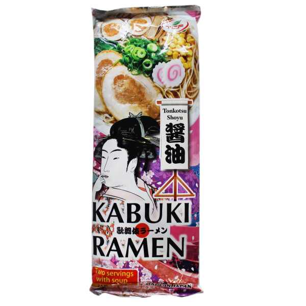 Kabuki Ramen Nudeln Sojasauce Geschmack 190g