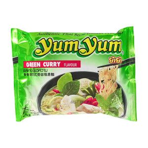 Angebot! Yum Yum Thai Style Instantnudel Green Curry 70g