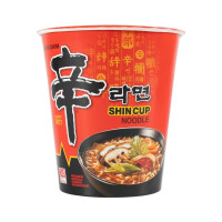 !! Nong Shim Instant Cup Nudeln Shin Ramyun scharf 68g