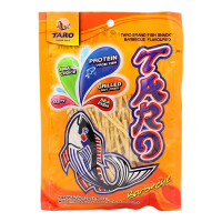 Taro Fish Snack Barbecue Flavour 10x52g (orange)