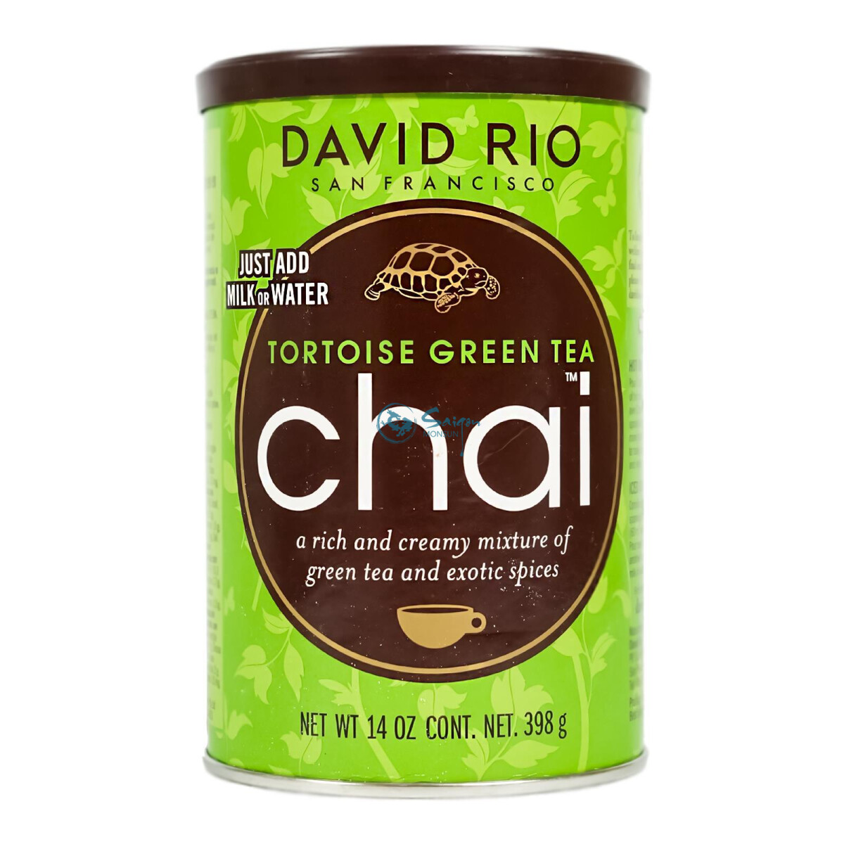 David Rio Tortoise Green Tea Chai 398g, 10,99